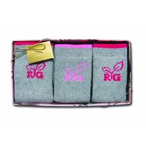 Paquete de 3 calcetines para niñas Realtree caja de regalo - bota mediana 9-11 - Imagen 1 de 2
