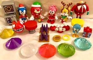 Figurine Natalizie Sega Jakks Sonic Il Riccio Set 23 Pezzi Ottime - Foto 1 di 8