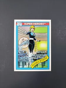 INVISIBLE WOMAN #43 Marvel Comics IMPEL Trading Card 1990 Series 1 - Picture 1 of 2