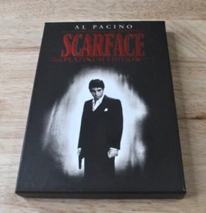Al Pacino Scarface Platinum Edition 2-Disc DVD Set *Pre-Owned* - Imagen 1 de 4
