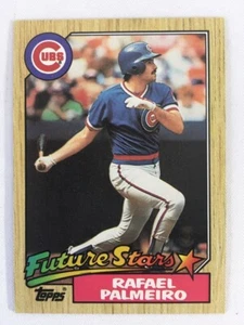 1987 Topps Rafael Palmeiro RC Chicago Cubs No. 634 - Picture 1 of 2