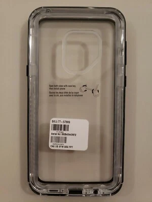 Funda LifeProof Next para Samsung Galaxy S9 G960 - Cristal Negro - Auténtica Foto 1 de 3