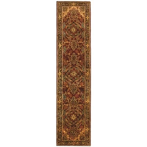 SAFAVIEH Classic Collection CL763B Handmade Red/Navy Rug - Picture 1 of 26