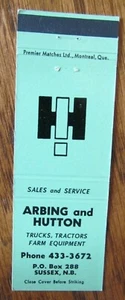 FARMING INTERNATIONAL HARVESTER TRACTOR: ARBING & HUTTON (SUSSEX, NEW BRUNSWICK) - Picture 1 of 1