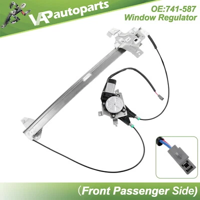 For 1992-2014 Ford E150 E250 E350 Van Power Window Regulator Front RH w/ Motor - Image 1 of 4