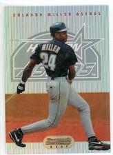 1995 Bowman's Best ORLANDO MILLER Red Refractor #84 Parallel Short Print