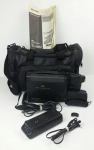 Sharp Slim Cam Camcorder Model VL-L390U Vintage Zoom I2 Soft Case Untested - Picture 1 of 12