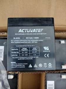Actuvate SLA125 12V 5Ah UPS Battery 12V5AH/20HR - Picture 1 of 4