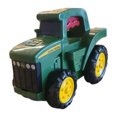 John Deere Green Tractor Kids Toy Flashlight By Learning Curve Sound & Lights - Image 1 of 4