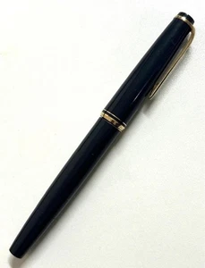 Pluma Estilográfica Montblanc Nº24 Negra Sin Tinta Basura - Imagen 1 de 6