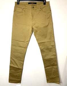Romeo Gigli Jeans Herren 34X33,5 Braun Baumwolle Stretch Made in Italy LESEN - Bild 1 von 13