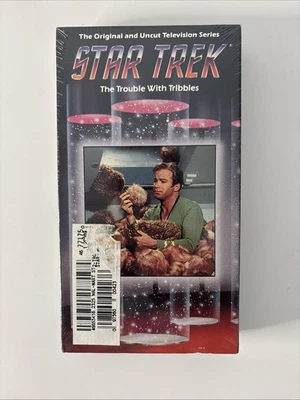 Star Trek TOS проблемы с Tribbles VHS новый запечатанный Paramount домашнего видео - Изображение 1 из 4