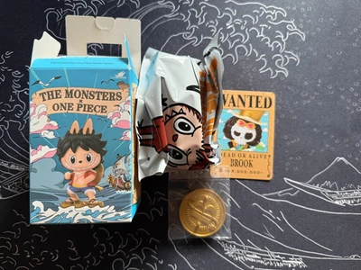 Pop Mart The Monsters x One Piece Brook Bolso Sellado Caja Abierta Auténtico Foto 1 de 2