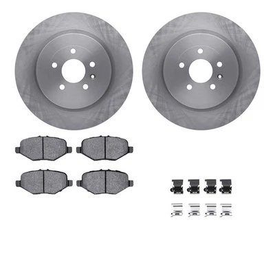 For Ford Explorer 13-16 R1 Concepts WFUH1-99689 Rear Brake Kit w Optimum Pads - Изображение 1 из 3