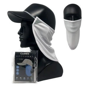- UV Sun Protection Neck Drape Adjustable Multifunctional 2 in 1 Face Coverin... - Picture 1 of 6