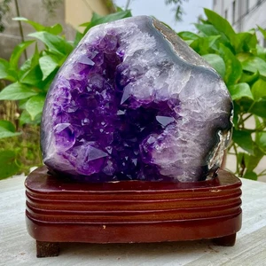 4,2 Pfund natürlicher Amethyst Cluster Quarz Cluster Kristall Mineral Probe Heilung - Bild 1 von 16