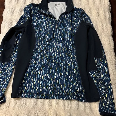 Pullover Lands' End Sport para mujer talla mediana manga larga Foto 1 de 3