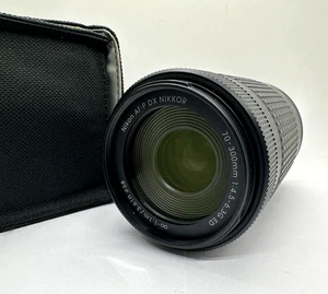 Nikon AF-P DX Nikkor 70-300mm 1:4.5-6.3G ED Zoom Camera Lens & Storage Case - Picture 1 of 11