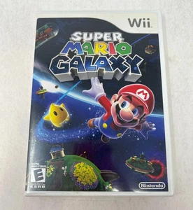 Super Mario Galaxy Nintendo Wii SOLO FUNDA DE REPUESTO AUTÉNTICA - Imagen 1 de 1