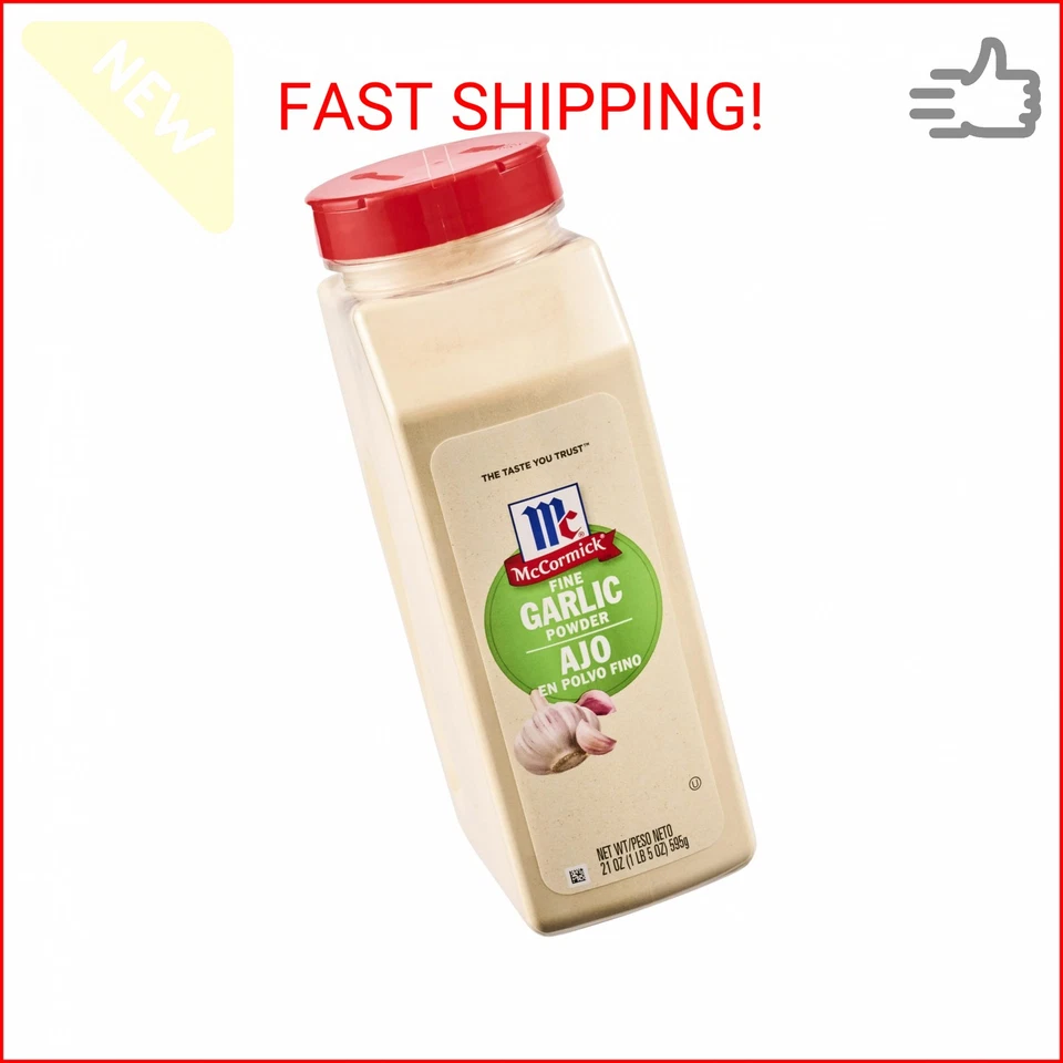 McCormick Fine Garlic Powder 21 Oz