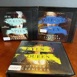 Lot: 3 Oliver Clements Audio Book CD Set Agents of The Crown Series 1 2 3 Queen - Bild 1 von 10
