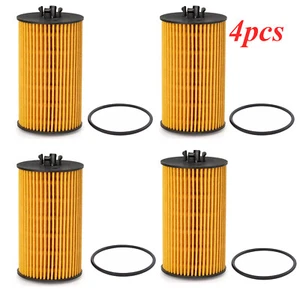 4Pcs 93185674 Engine Oil Filter For Chevrolet Sonic 1.8L 1796cc Trax 1.4L 1364cc - Picture 1 of 12