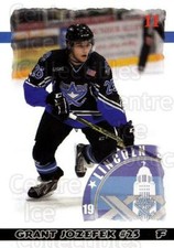 2015-16 Lincoln Stars High Gloss #50 Grant Jozefek