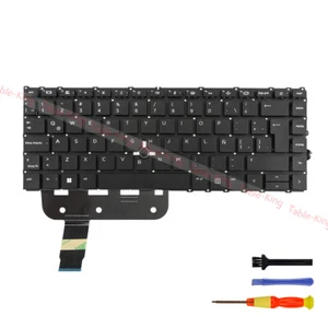 Latin Spanish Backlit Keyboard For HP ZBook Firefly 14 G7 HP ZBook Firefly 14 G8 - Afbeelding 1 van 6