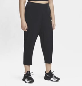 Women’s New🌿Nike Mid Rise 7/8 Training Pants Size 2XL Black - Bild 1 von 6