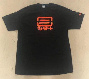 Vintage SHIFT MX T-Shirt Adult Red Logo Black Shirt Motocross Deadstock Size L. - Picture 1 of 5