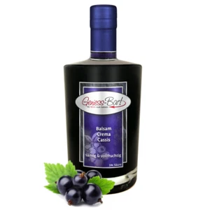 Balsamico Creme Cassis 0,5L mit original Crema di Aceto Balsamico di Modena IGP - Bild 1 von 1