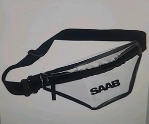 Saab transparente PVC-Bauchtasche Festival Stadiontasche Erwachsene bis 47 Zoll neues Zubehör - Bild 1 von 1