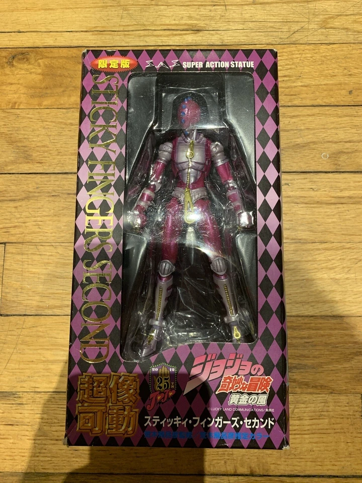 Medicos Super Acción Estatuas Jojo's Bizzare Adventure Parte 5 "Dedos Pegajosos... Foto 1 de 1