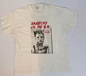 Vintage 90s Sex Pistols Soo Catwoman Anarchy in the UK tee shirt Mens Large RARE - Picture 1 of 4