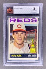1964 Topps #125 Pete Rose All-Star Rookie (Cincinnati Reds)    BVG 3 VG