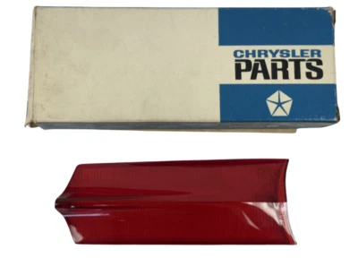 1964-1965 Plymouth Barracuda Right Passenger Side Tail Light Lens 2525645 NOS - Image 1 of 4