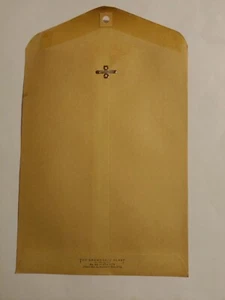 ONE - VINTAGE ( RARE ) The Brownseal Clasp ENVELOPE -8 1/2 x 11 1/2- NEVER USED - Picture 1 of 3