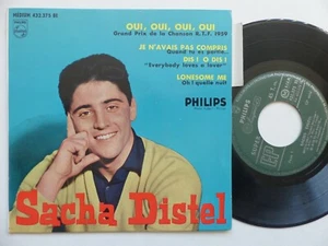  Sacha Distel – Oui, Oui, Oui, Oui    Philips – 432.375 BE  - Picture 1 of 2