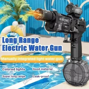 Tiktok Electric Water Gun Automatic Water Gun Kids Toy with Big Capacity(black) - Picture 1 of 24