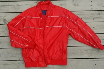 Norman todd Red Windbreaker jacket size xl mens - Image 1 of 4