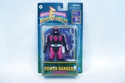 Mighty Morphin Power Rangers Kimberly Retro Morphin Pink Hasbro 5 Inch Figure b4 - Image 1 of 4