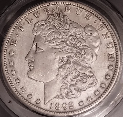 1892-S Morgan Silver Dollar - Extremely Fine XF40 - Much Better/Key Date! Cover