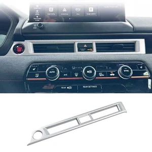 Consola central plateada mate para Honda Passport 2026+ salida de aire moldura de ventilación 1 pieza - Imagen 1 de 3