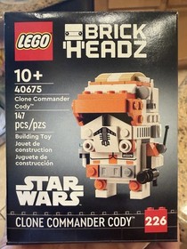 LEGO BrickHeadz Clone Commander Cody 41596, 147 Pieces, New, Unopened