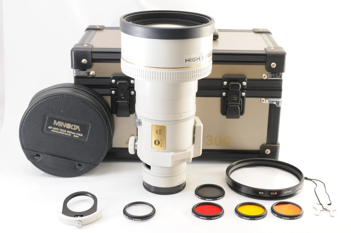 Minolta f/2.8 Camera Lenses 300mm Focal for sale - eBay