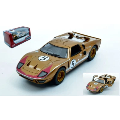 FORD GT40 MKII N.5 GOLD BOX cm 12 Kinsmart Modellismo Giocattolo Modellino Nuovo - Immagine 1 di 4