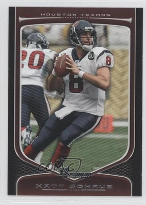 2009 Bowman Draft Picks Matt Schaub #18 - Image 1 of 2
