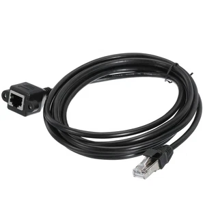 Male to Female 6e Network Cable Extension Wire M3 3.0M Waterproof with Ears - Afbeelding 1 van 4