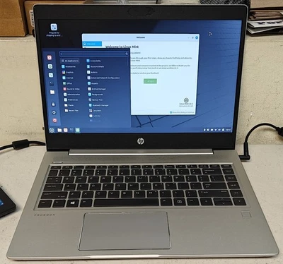 HP mt22 Celeron 5205u 1.9GHz, 8GB RAM, 180GB M.2 SATA, Linux Como Nuevo 22.2 Foto 1 de 4