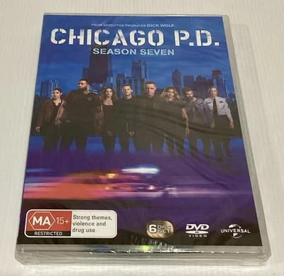 Chicago P.D. Season 7 New Sealed DVD 6 Disc Set 20 Episodes Region 4 Seven - image 1 of 3